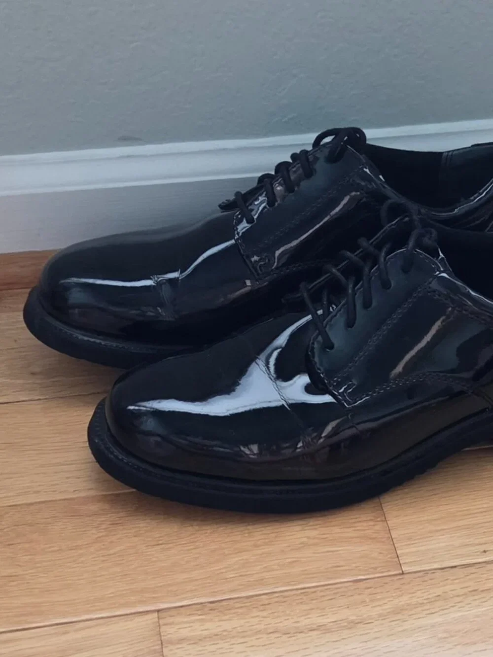 Unisex THOROGOOD Classic High Shine Oxford Uniform Shoe size 10M men / 12M women